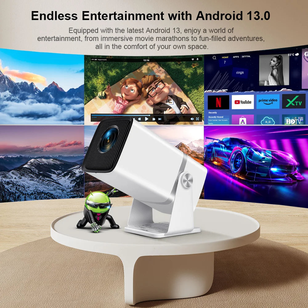 4K Full HD Projector Home Portable