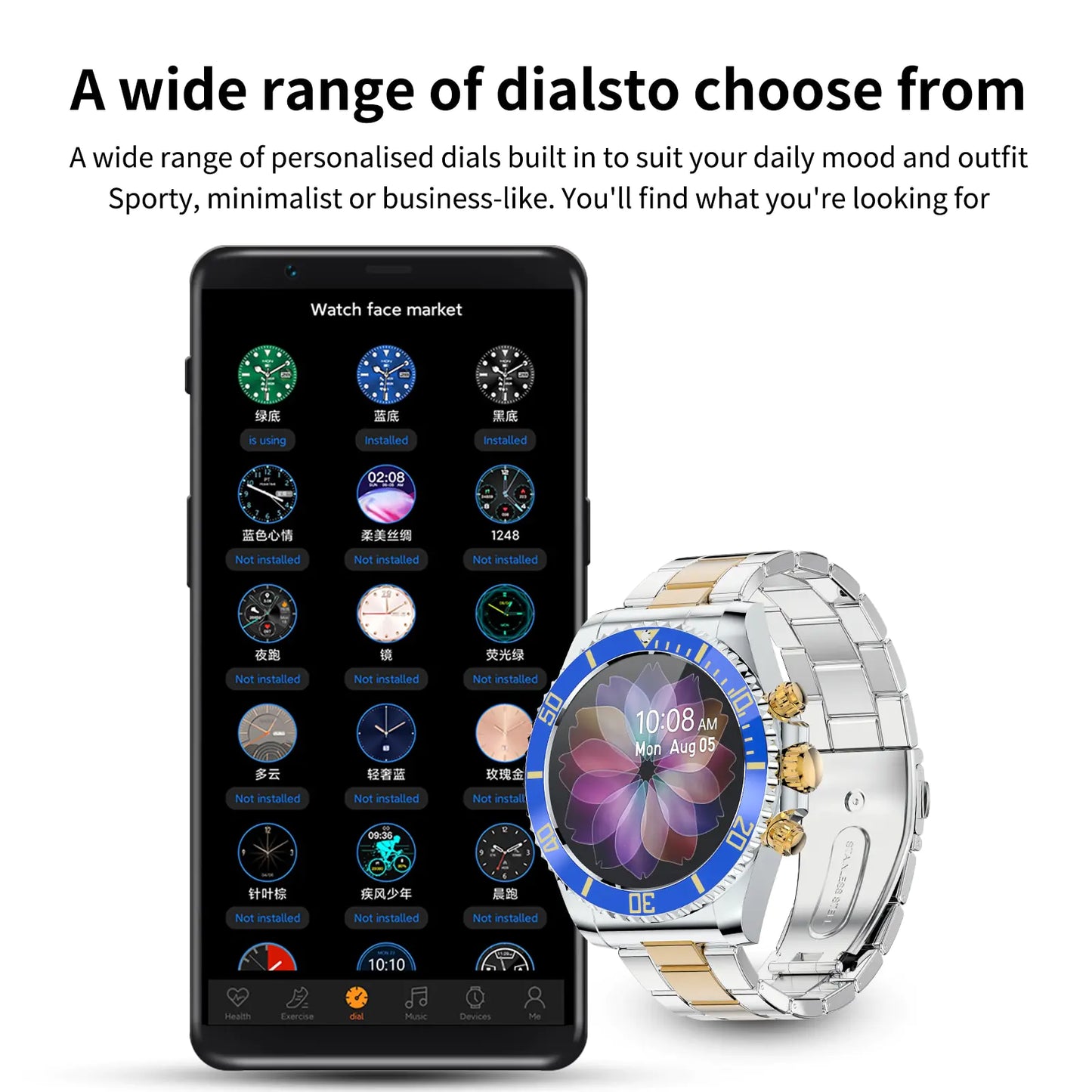 Luxury Smart Watch- For Men