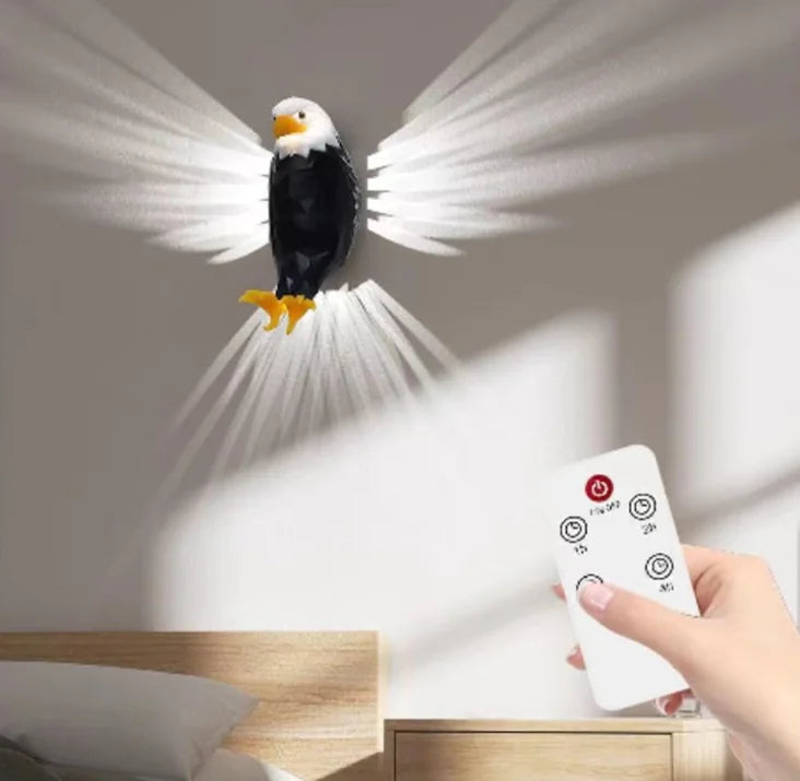 Eagle wall lamp indoor magnetic suction- NEW STYLE RECHARGEABLE