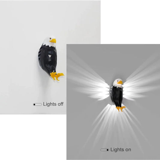 Eagle wall lamp indoor magnetic suction- NEW STYLE RECHARGEABLE