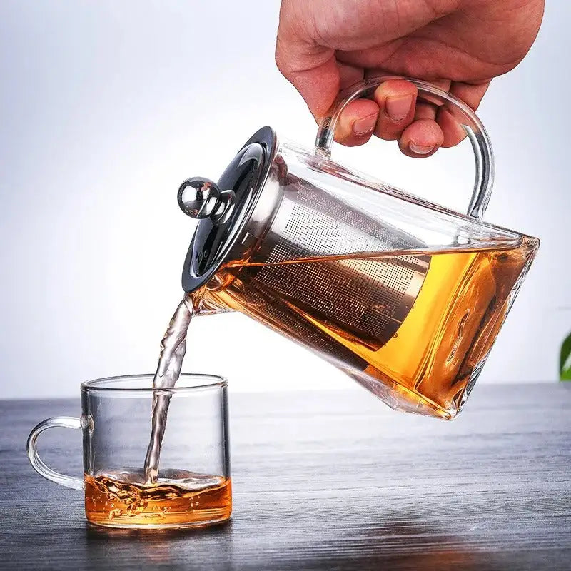 Glass Teapot with Infuser Tea Set