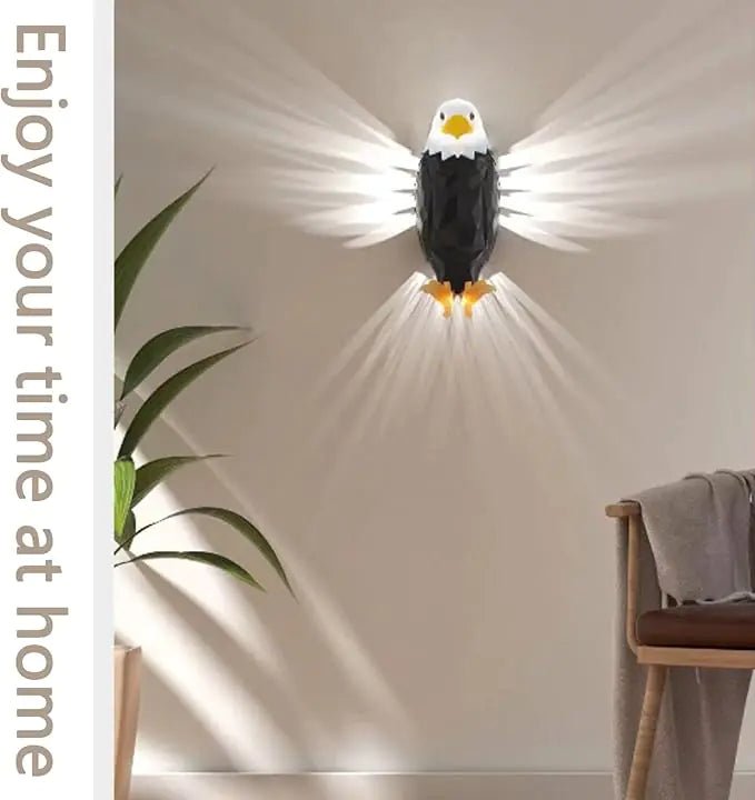 Eagle wall lamp indoor magnetic suction- NEW STYLE RECHARGEABLE