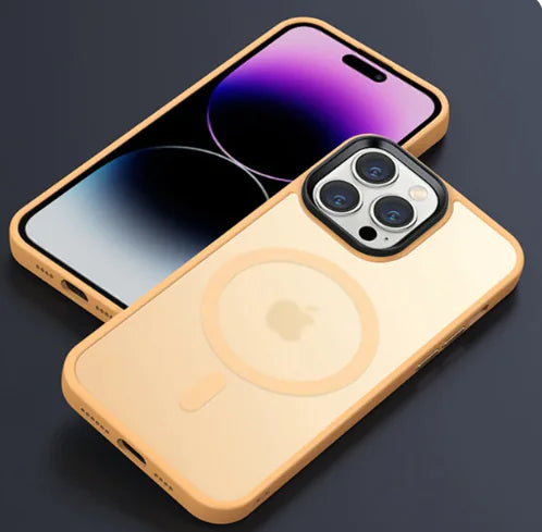 Case for iPhone- Luxury Magnetic Wireless Charging - Phone Case